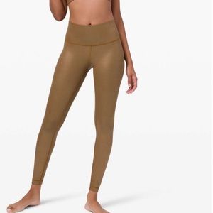 🆕 Lululemon Wunder Under High-Rise Tight in Matte Copper Foil